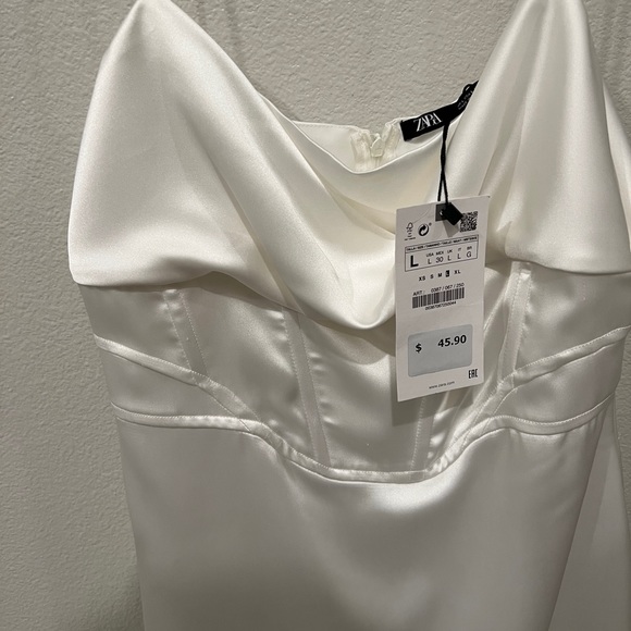 Zara Satin Corset Dress - Picture 6 of 6